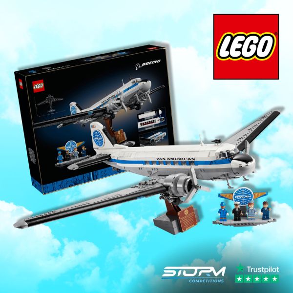 Lego Douglas DC-3 PAN AM Airliner