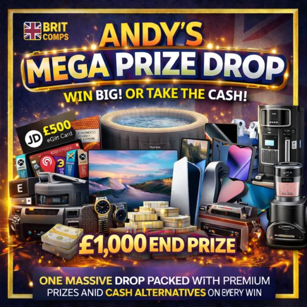 ANDY'S MEGA PRIZE DROP