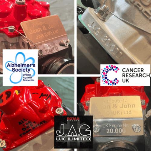 Limited Edition Signed Rotax Engine – 20,000th Rotax Engine in the UK