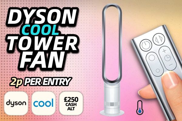Win A Dyson Cool Tower Fan for 2p!