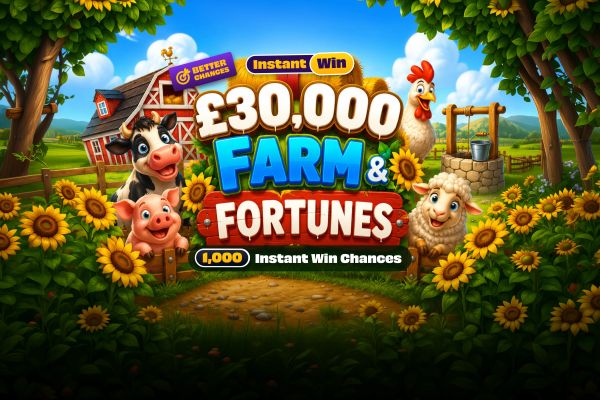 £30,000 Farm Cash Instant Win