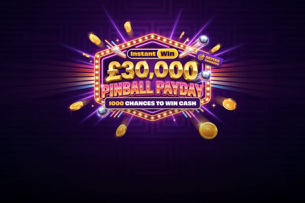 £30,000 Pinball Cash Instant Win