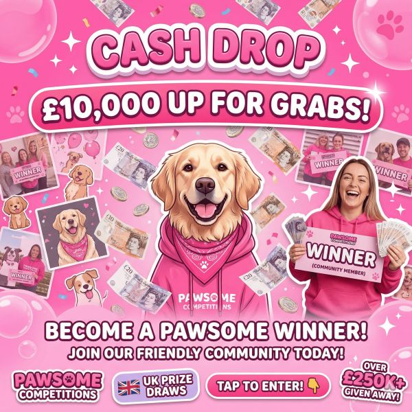 INSTANT CASH DROP – £10K UP FOR GRABS! 💸