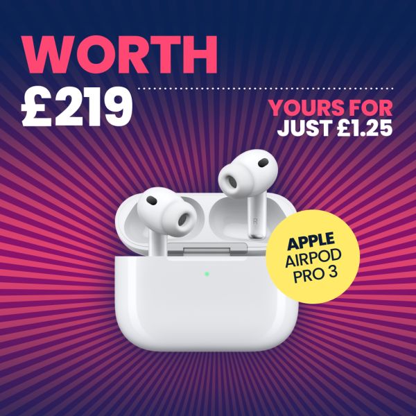 Next-Level Sound – AirPods Pro 3 worth £219!