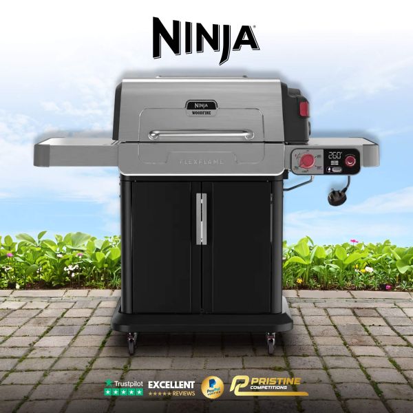 NEW Ninja FlexFlame Gas BBQ and Outdoor Cooking System PG301UK