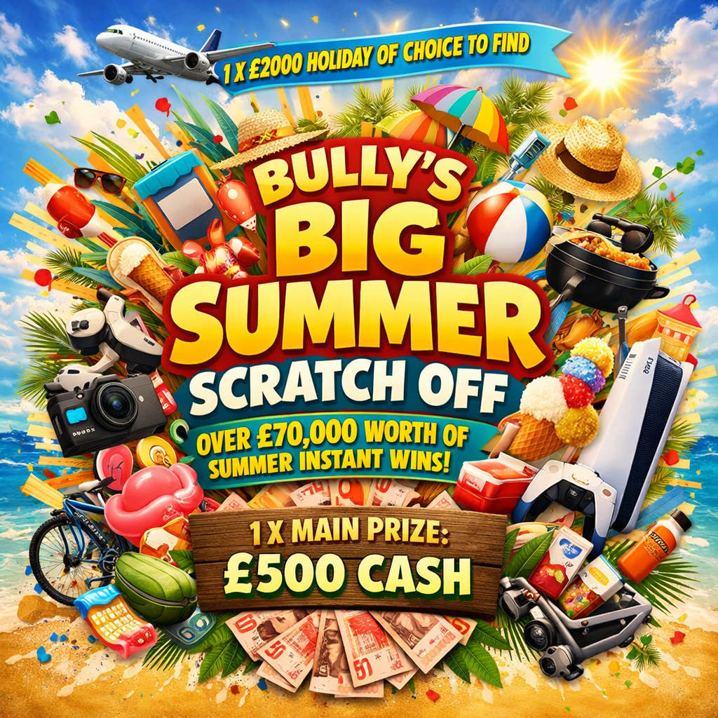 BULLYS BIG SUMMER SCRATCH OFF