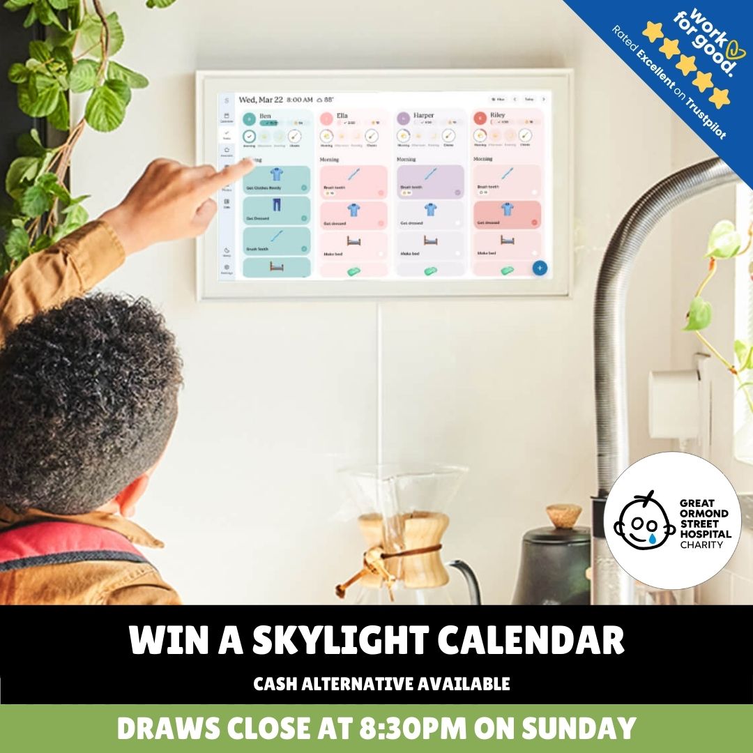 Win A 15″ Skylight Calendar (or £261 Cash) #9