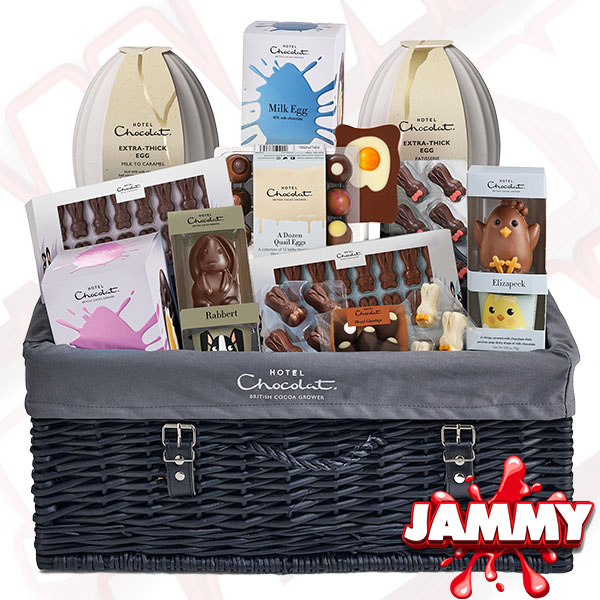 THE HOTEL CHOCOLAT EASTER HAMPER or £150 CASH!