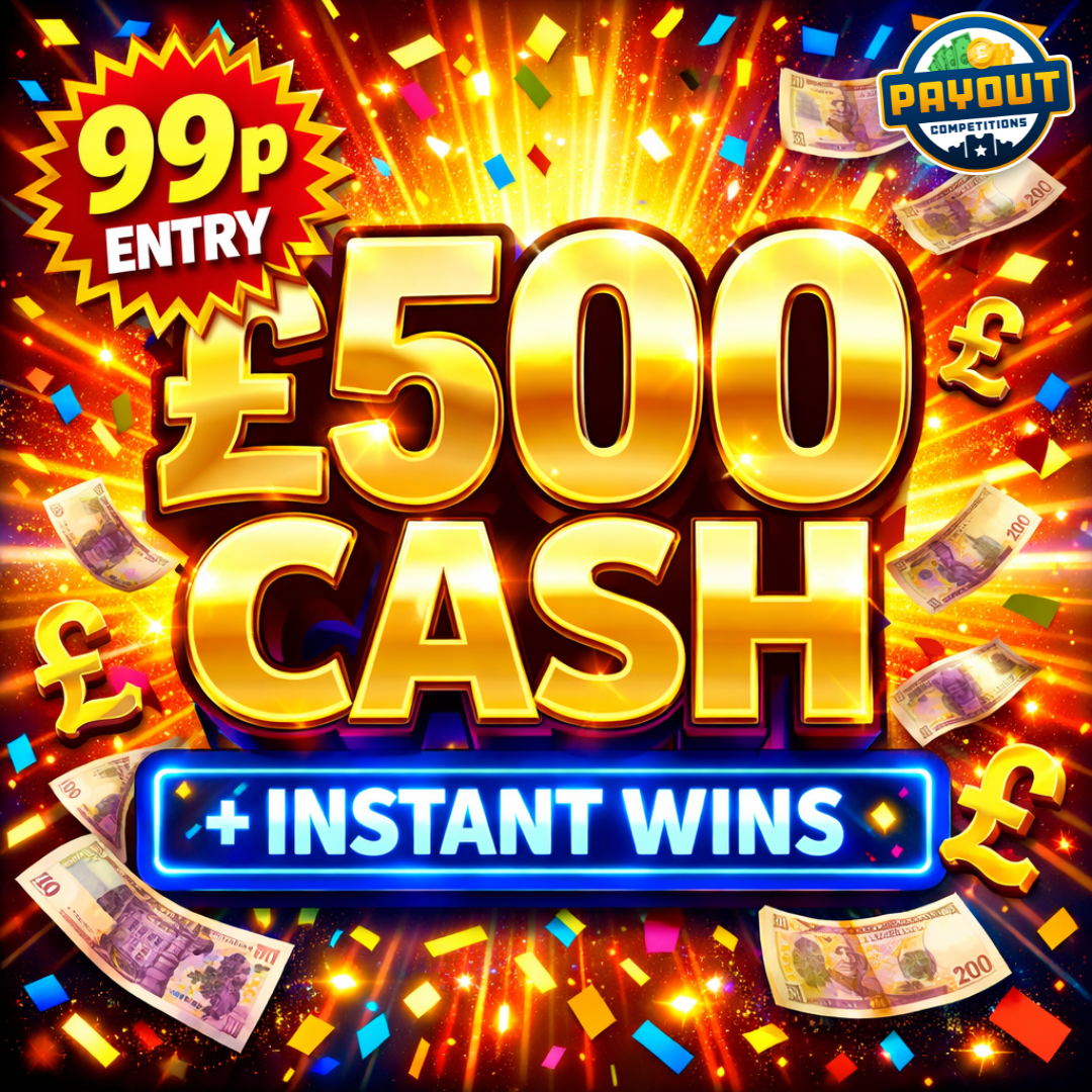 £500 Cash + Instant Wins