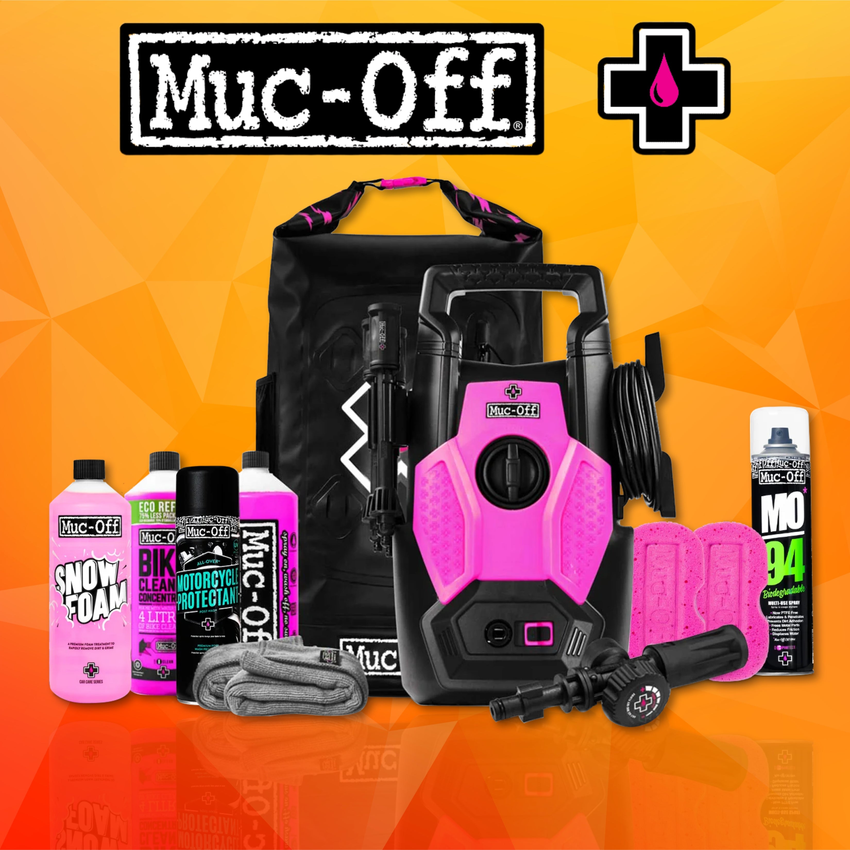 Muc-Off Ultimate Pressure Washer Motorcycle Cleaning Bundle