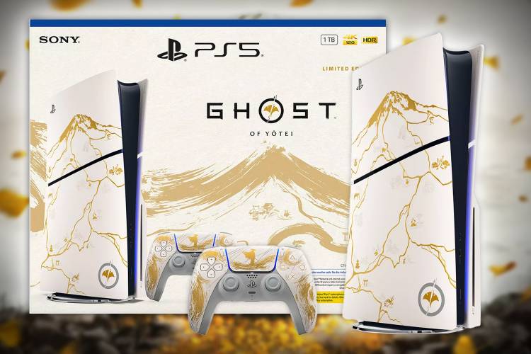 Win this Limited Edition PlayStation 5 Ghost of Yotei Gold Bundle