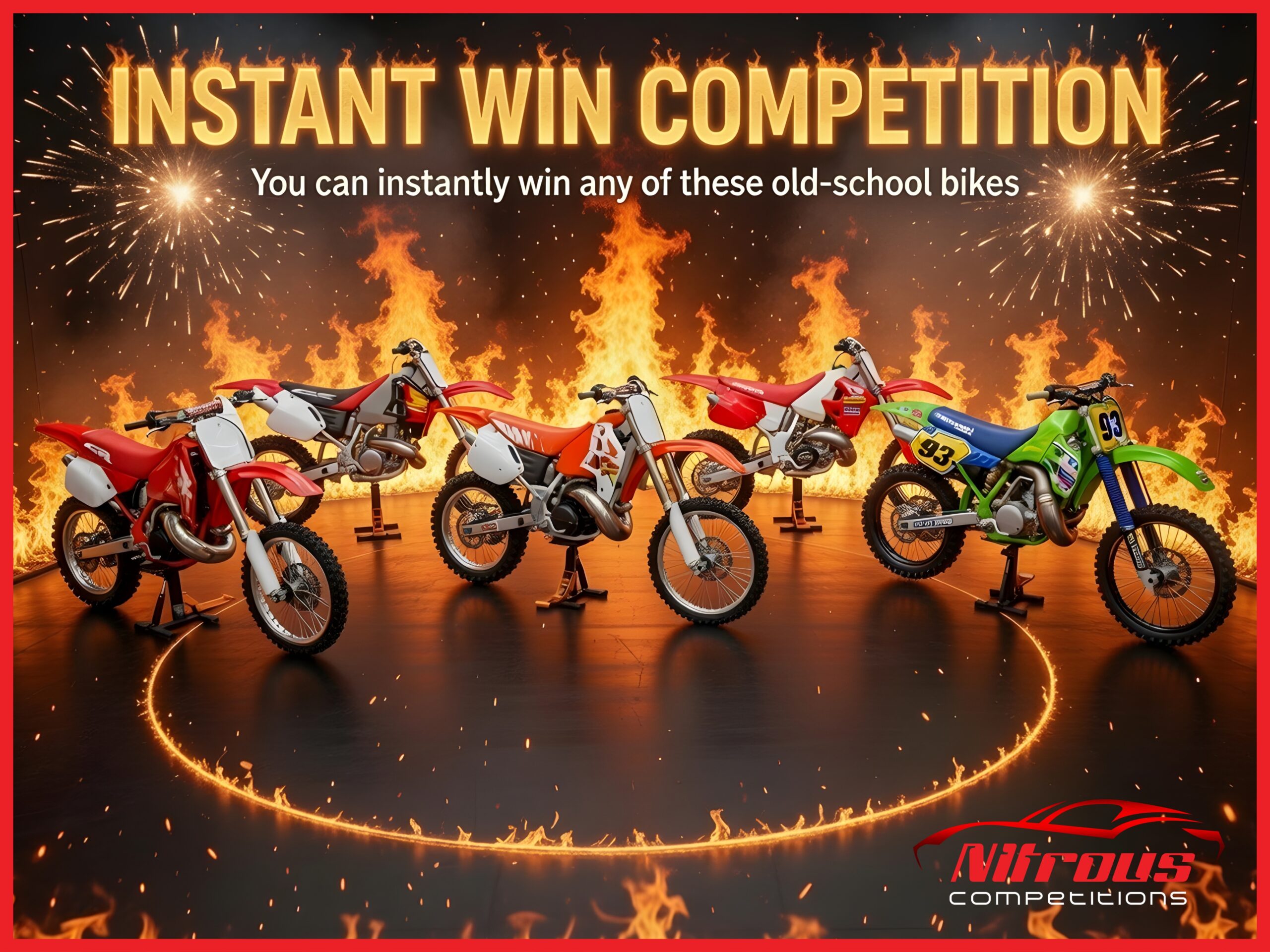 OLD-SCHOOL MX INSTANT WINS [Draw March 17th] £2,500 END PRIZE