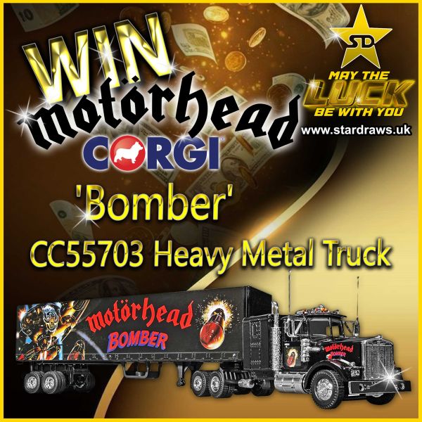 WK25 – CORGI – Motorhead ‘Bomber’ Die Cast Truck (Odds:1:100)