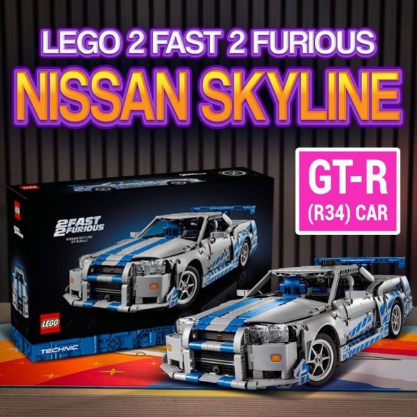 2 FAST 2 FURIOUS NISSAN SKYLINE GT-R (R34) CAR