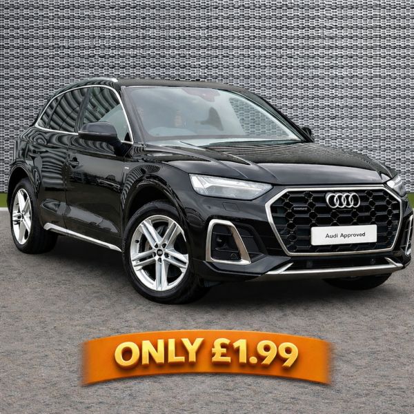 Audi Q5 S Line 50 TFSI e Quattro S Tronic or £20,000 Cash