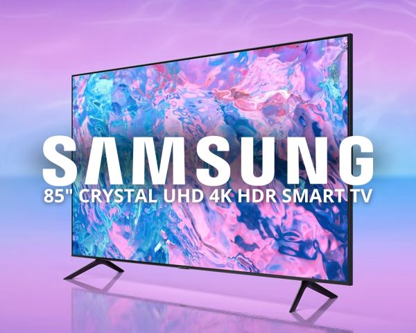 Win This Huge 85" 4K SMART TV!
