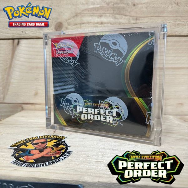Pokémon TCG – Perfect Order Booster Box – (36 Packs) – SEALED & In Acrylic Case