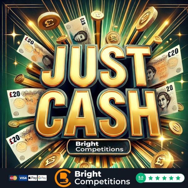 Just Cash – 200 Cash Instant Wins & £500 Jackpot
