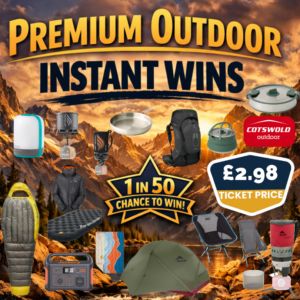 Premium Outdoor Prizes Instant Win Competition – Win Camping & Hiking Gear