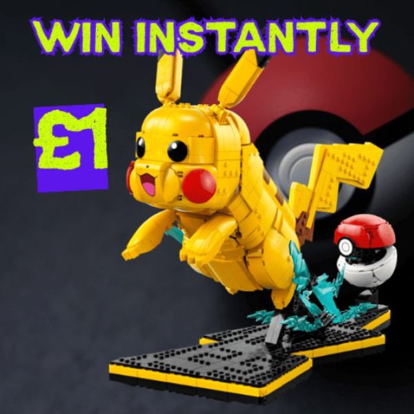 INSTANT WINS + PIKACHU END PRIZE