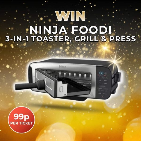 Ninja 3-in-1 Toaster, Grill and Panini Press