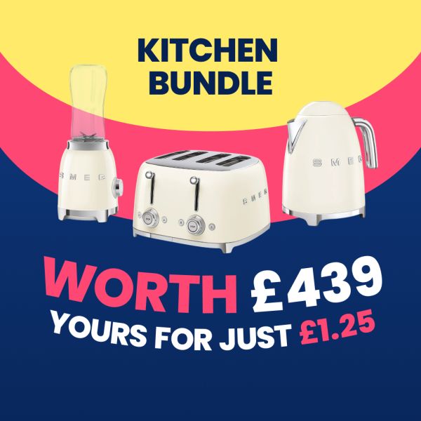 Bring Iconic Style to Your Kitchen with the Smeg Bundle worth £440