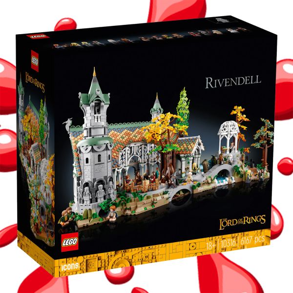 LEGO ICONS LORD OF THE RINGS RIVENDELL or £425 CASH!