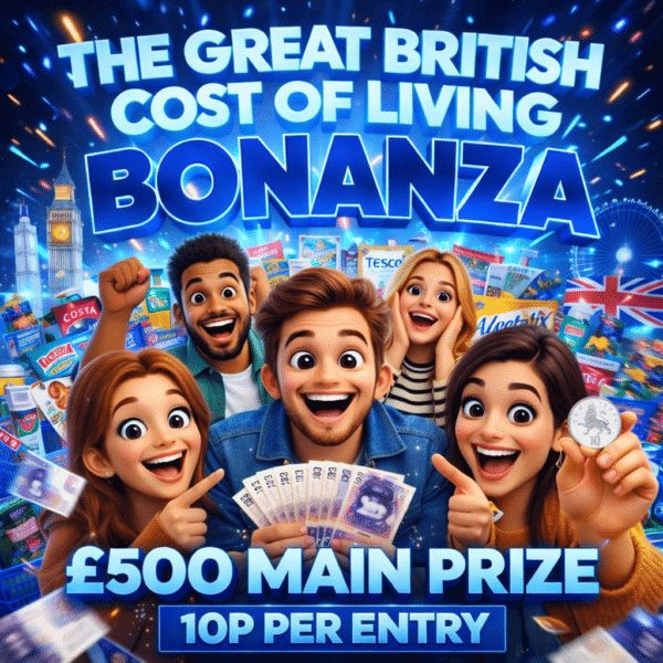The Great British Cost of Living Bonanza #57 - £500 Main Prize