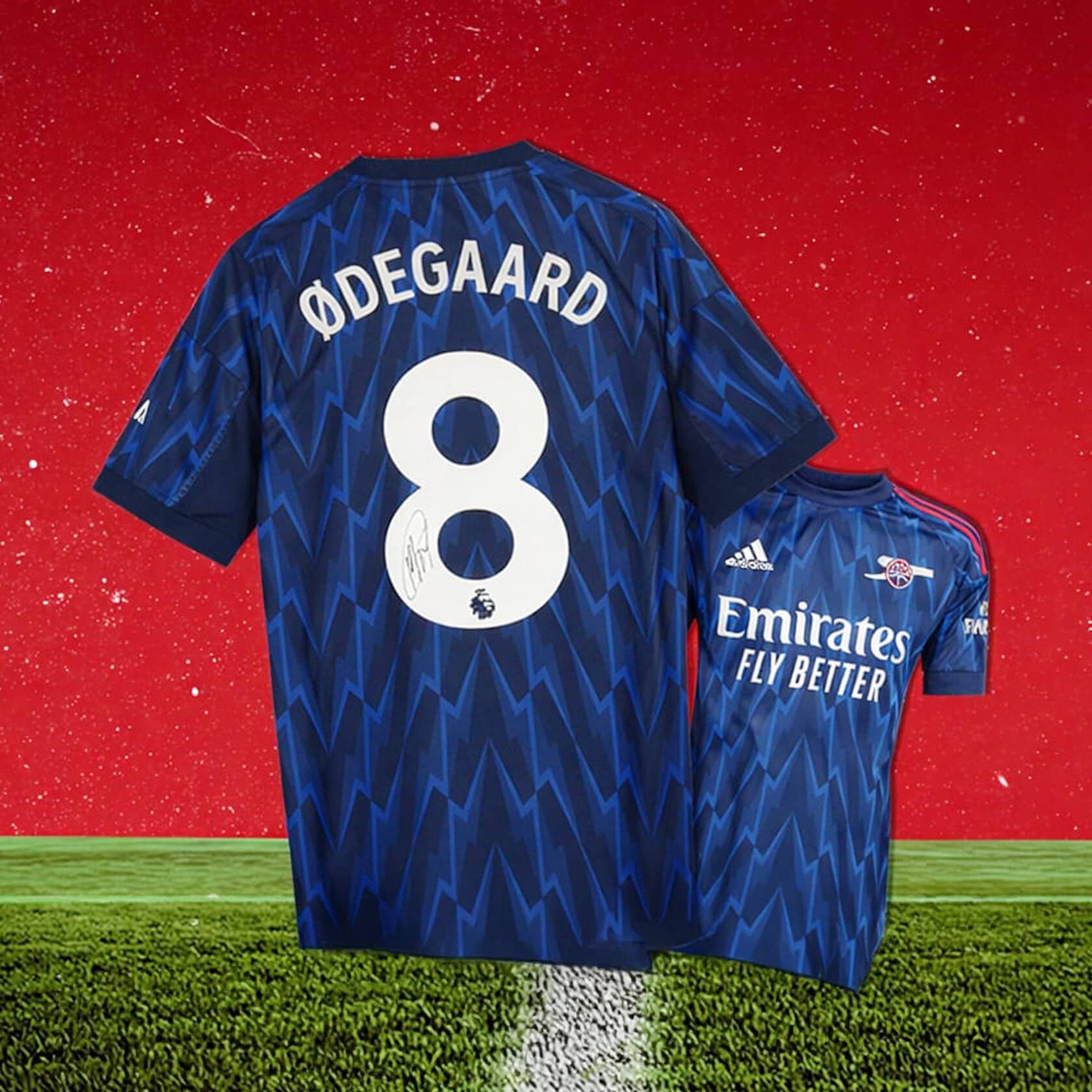 Martin Odegaard Signed Arsenal Shirt!