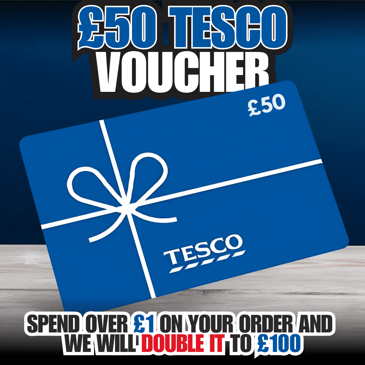 Win This £50 Tesco Voucher For FREE!