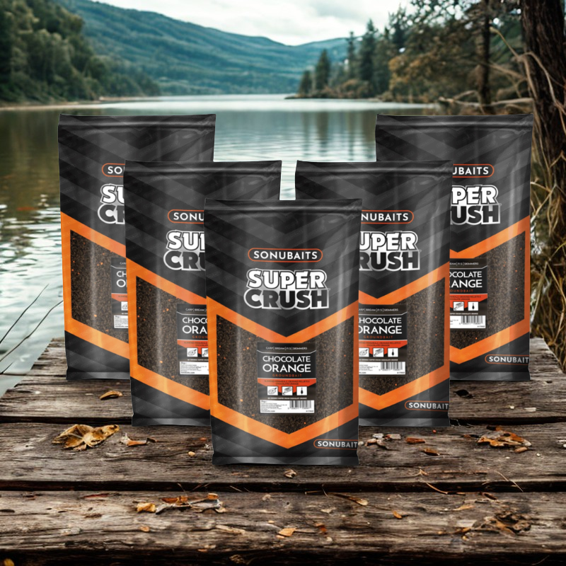 5x Sonubaits Chocolate Orange Method Mix Groundbait – 2kg – AUTO DRAW