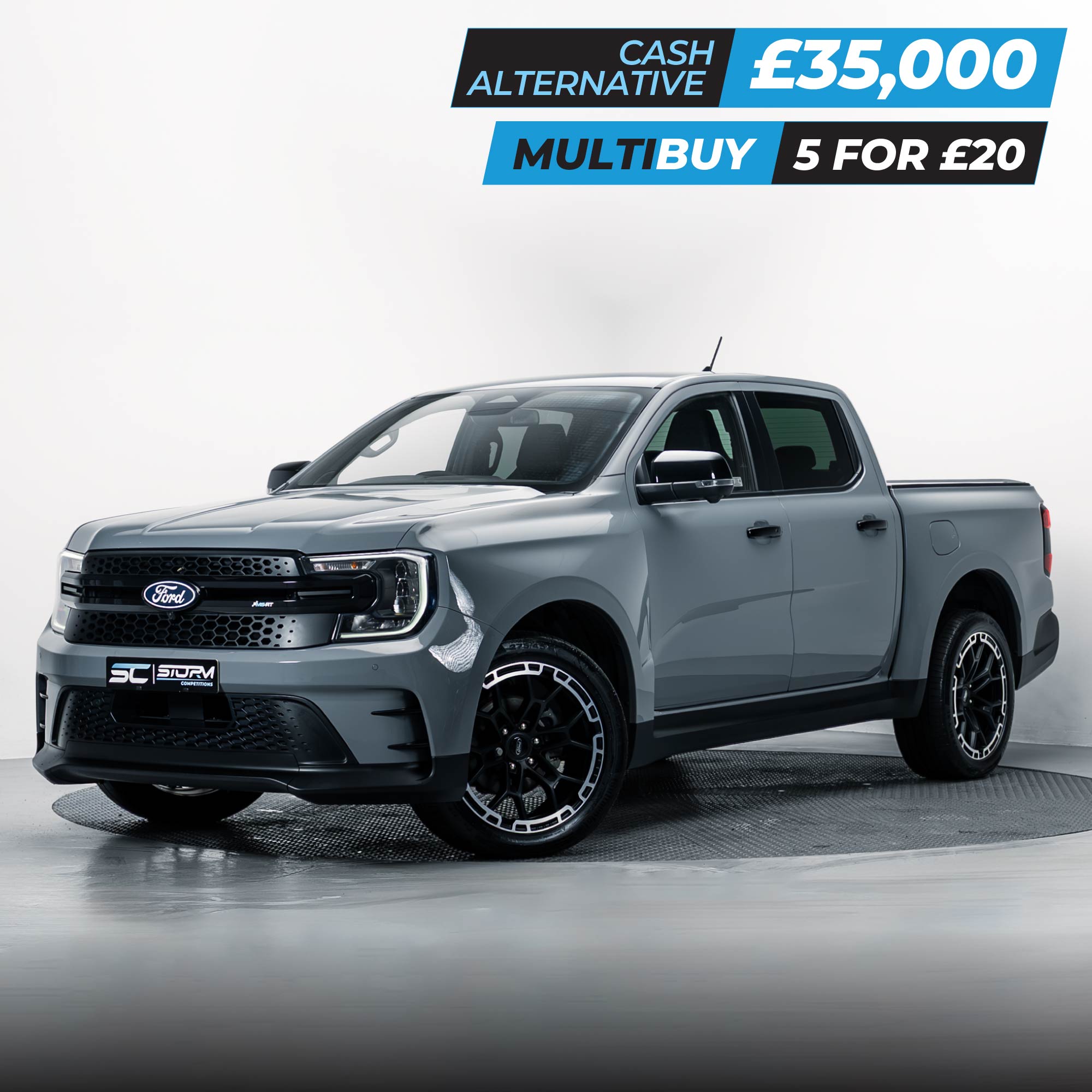 Win This Ford Ranger MS-RT Pickup Truck