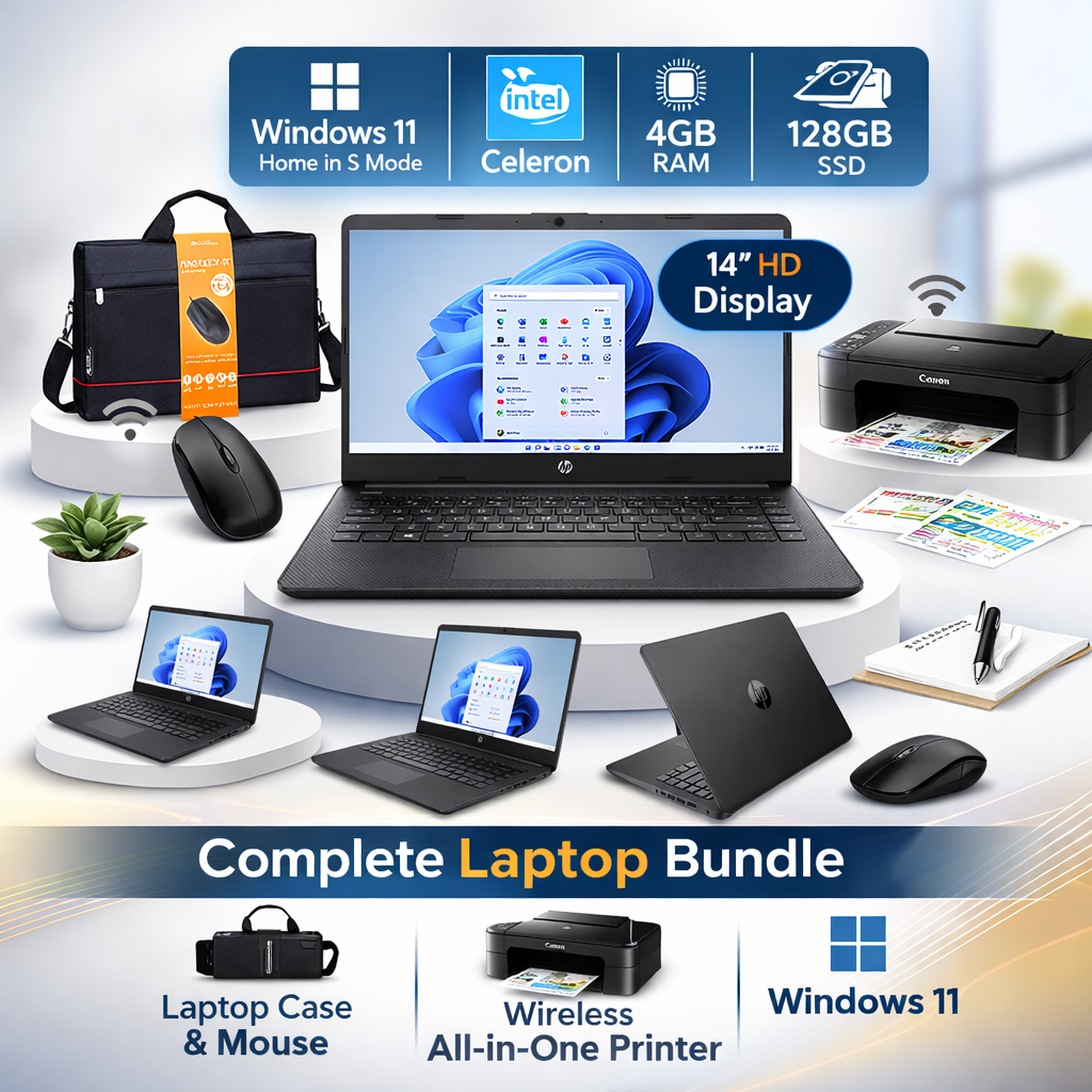 Laptop and Printer Bundle 13.03.26