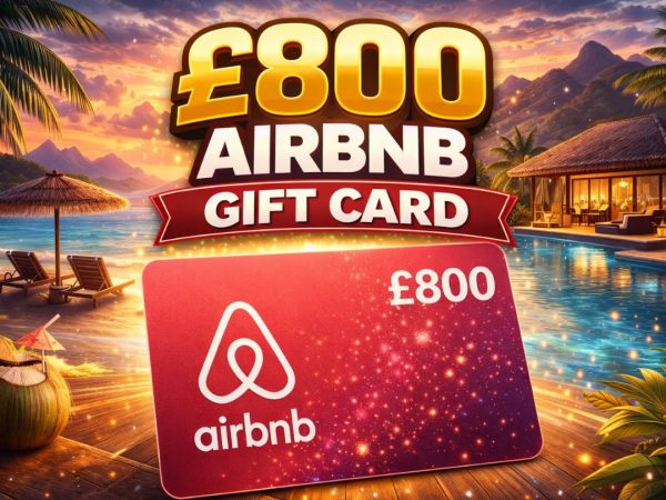 £800 Air BnB Gift Card