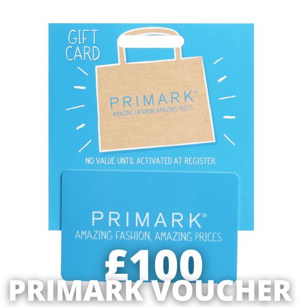 £100 PRIMARK VOUCHER **AUTODRAW**