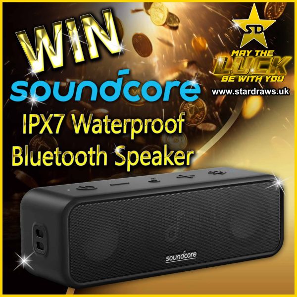 WK15 – SOUNDCORE 3 – IPX7 Waterproof BT Speaker (Odds:1:100)