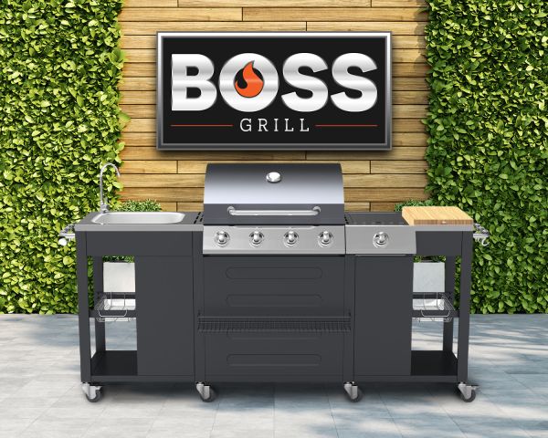 Win A Boss Grill Texas Outdoor Kitchen!