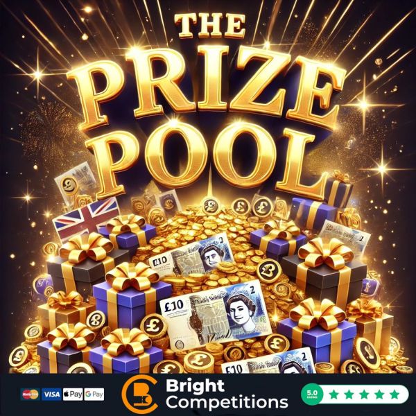 The Prize Pool – 2,644 Instant Wins & £250 Jackpot – 22p Per Ticket