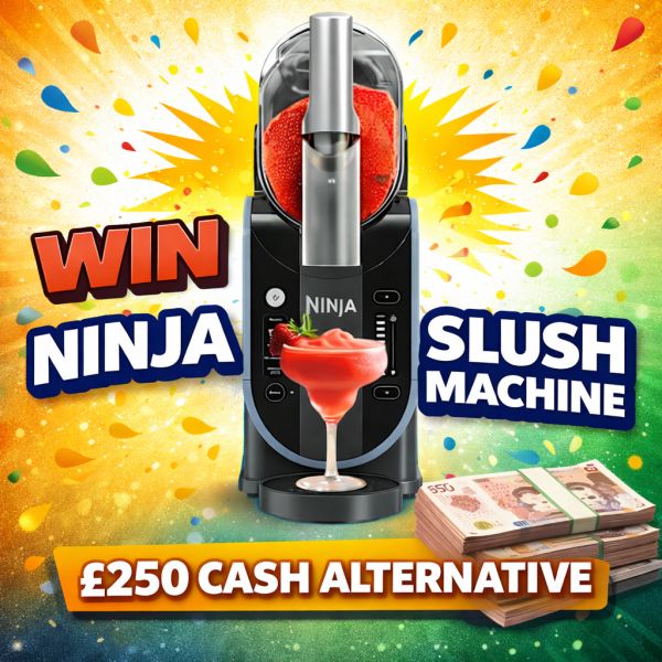 NINJA SLUSH MACHINE OR £250 CASH