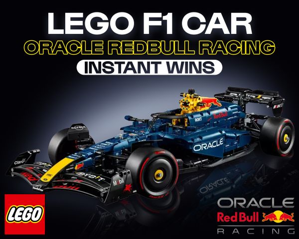 LEGO ORACLE RED BULL RACING F1 CAR!