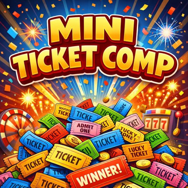 Mini Ticket Comp – 2x £50 Ticket Bundles