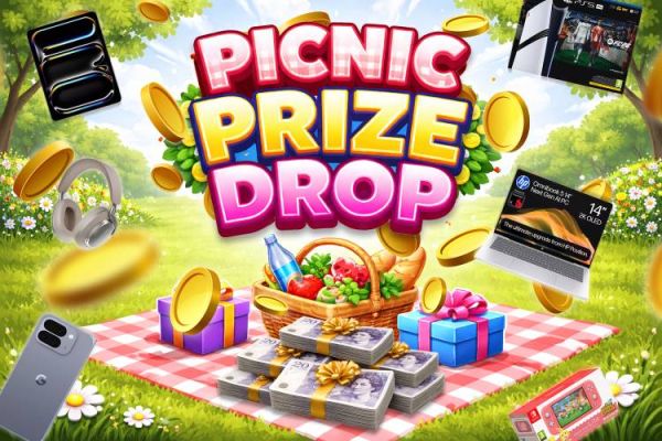 Picnic Prize Drop - 31,000 Instant Prizes - Prize Every Time