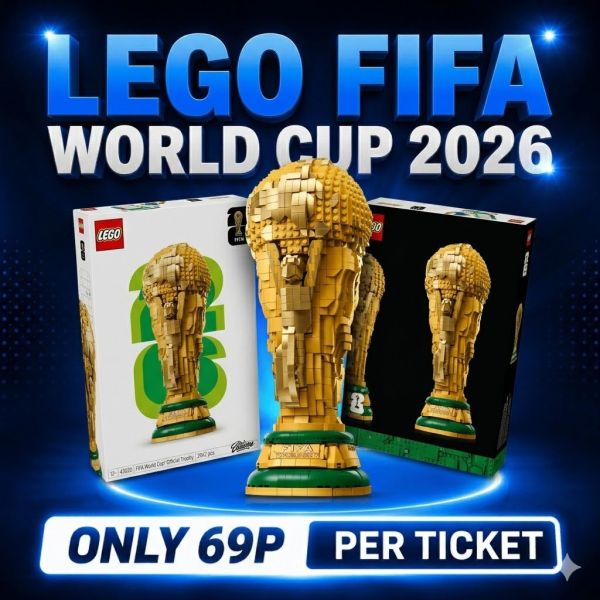 WIN A LEGO FIFA WORLD CUP 2026 TROPHY FOR ONLY 69P! ⚽