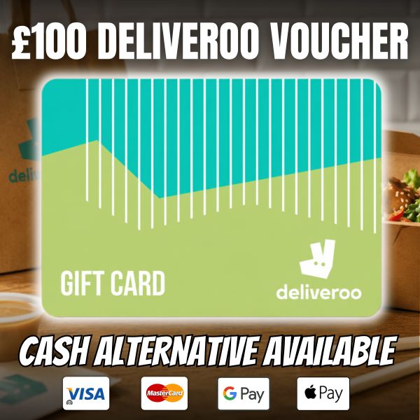 £100 Deliveroo Voucher