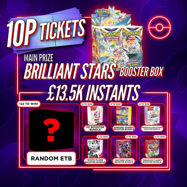 10p Pokémon Comp – Brilliant Stars + Instant Wins #11