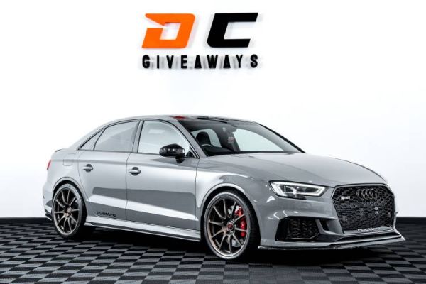 Win this Audi RS3 u0026 £2,000 or £32,000 Tax Free