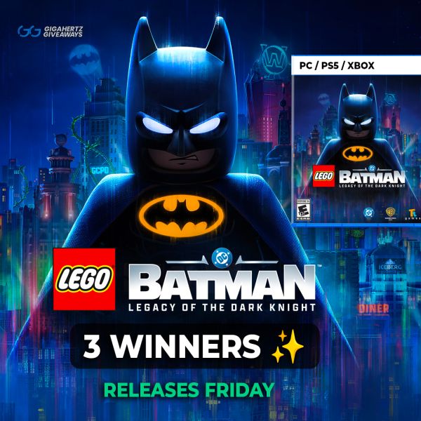 3 Winners | LEGO Batman: Legacy of the Dark Knight
