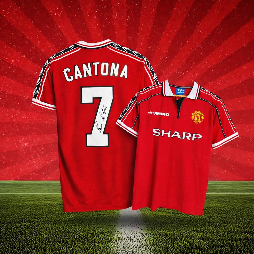 Eric Cantona signed Man Utd shirt!