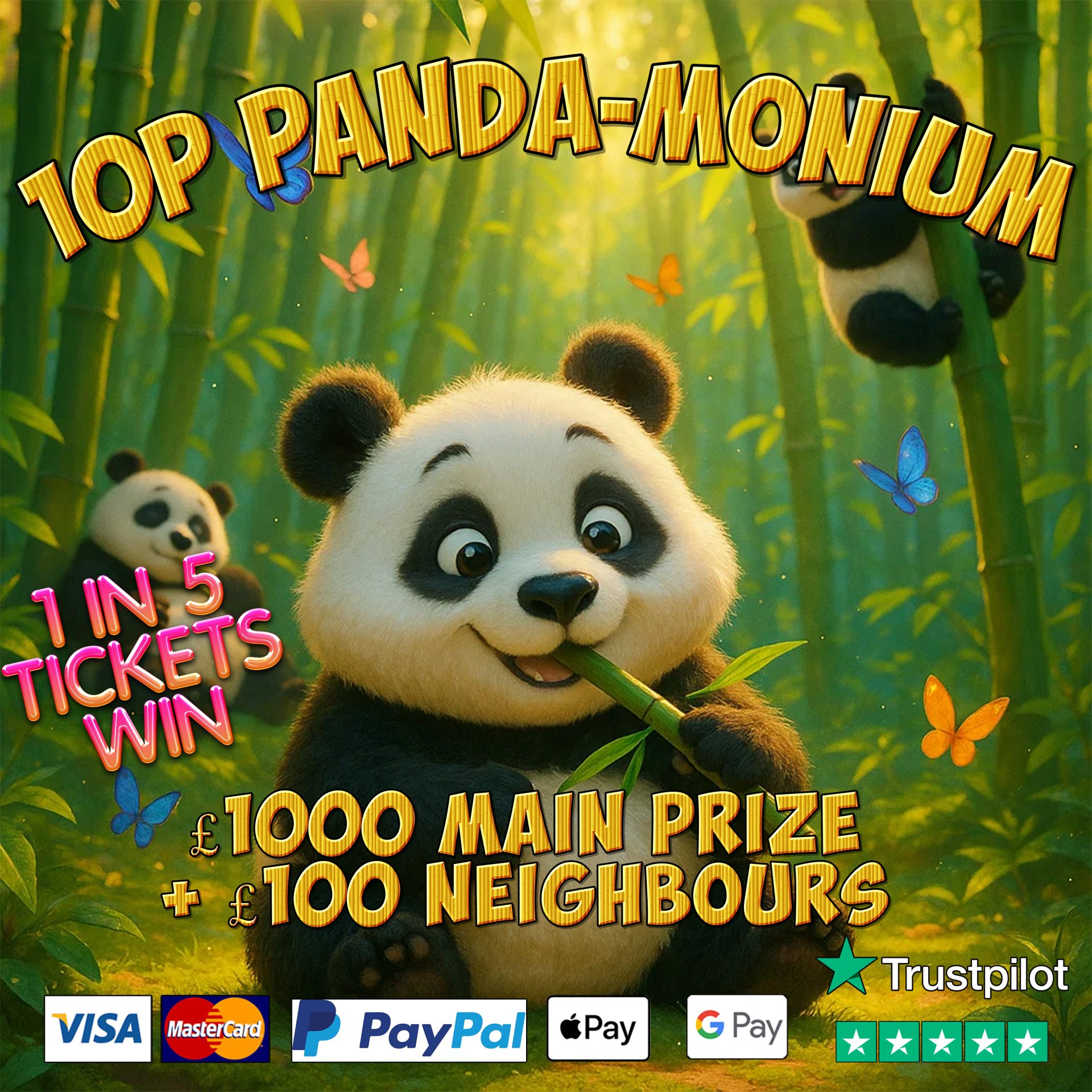 10p PANDA-MONIUM!