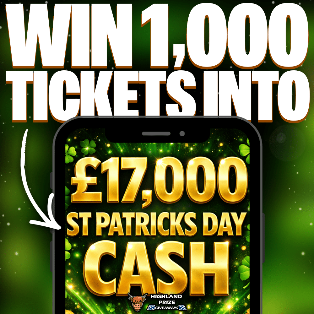1,000 TICKETS INTO £17,000 ST PATRICKS DAY CASH # 4
